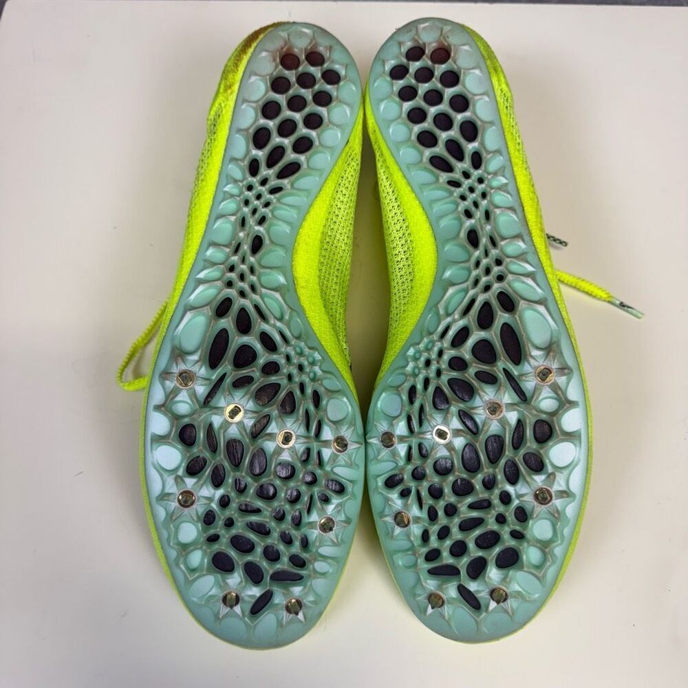 New Nike Zoom Superfly Elite 2 Track Cleats Men's Size 12.5 Green DR9923-700 - Picture 13 of 13